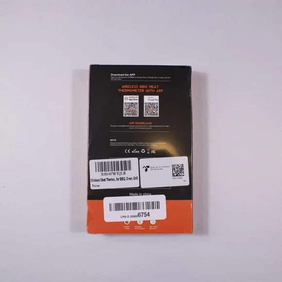 DewJom Meat‎ Thermometer Kitchen Wireless Smart Detachable Probe 500ft range - Picture 2 of 2